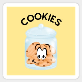 Cookie jar kitchen label sticker Sticker